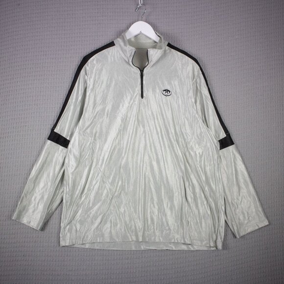 Nylon 2000's Vintage Quarter Zip Longsleeve - Picture 1 of 8